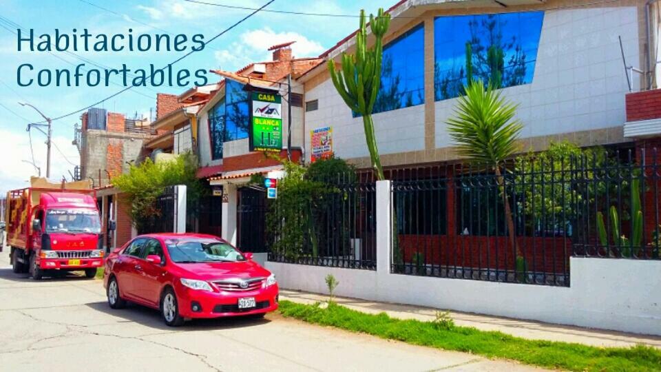 Casa Blanca Hospedaje Huamancaca Exteriér fotografie