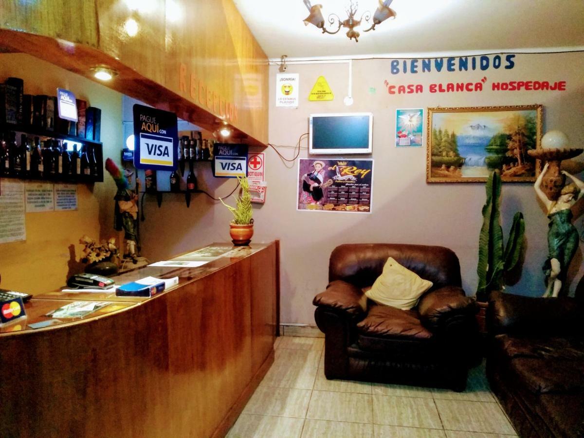 Casa Blanca Hospedaje Huamancaca Exteriér fotografie